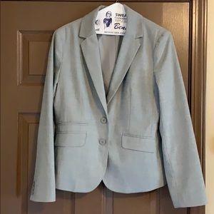 Grey two button blazer